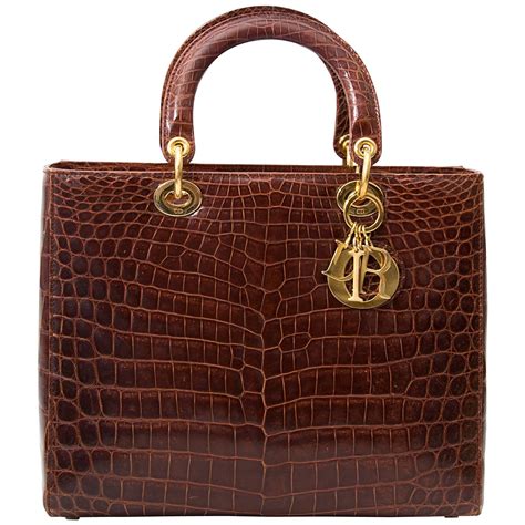 dior purse brown